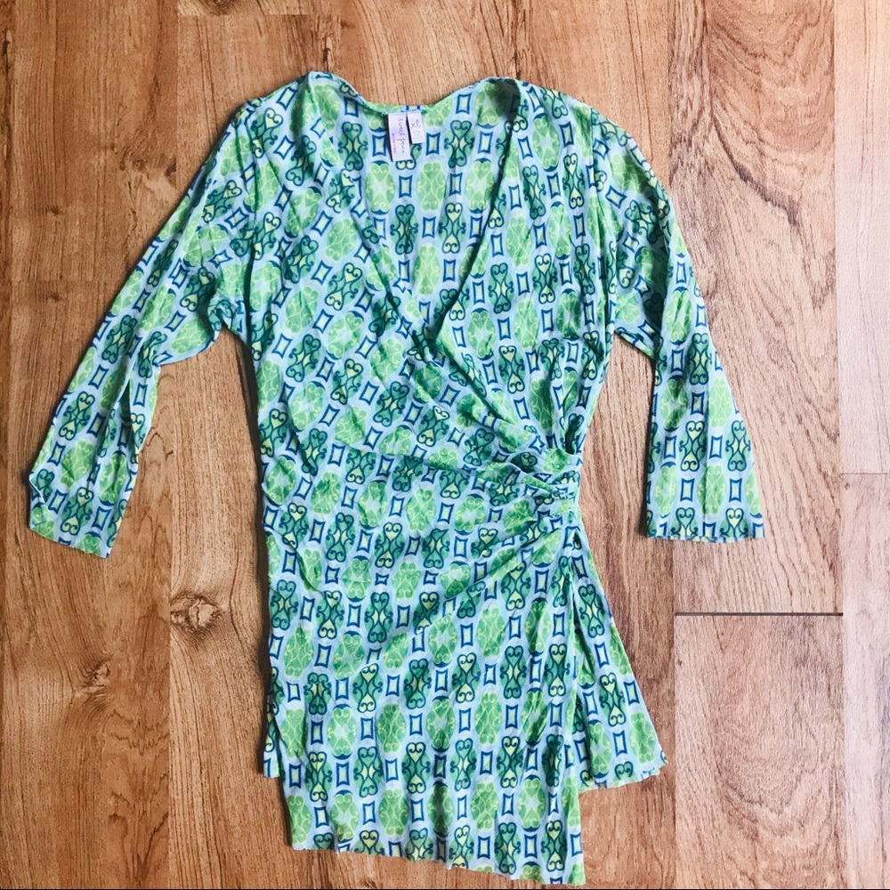Sweet Pea By Staci Franti Tunic Size S